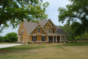 big residential family home on large property